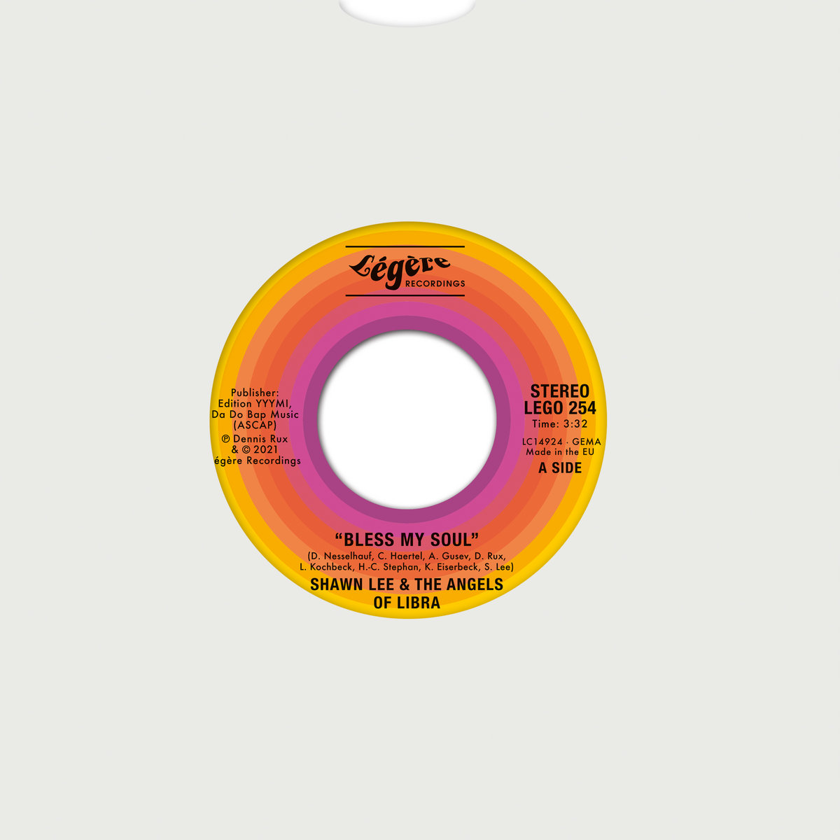 MONDAY’S 7″ SOUL PREVIEW mit SHAWN LEE & THE ANGELS OF LIBRA „Bless My